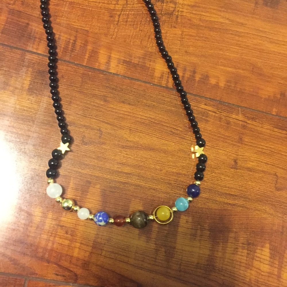 πNew list! π Planet necklace! - Picture 4 of 6